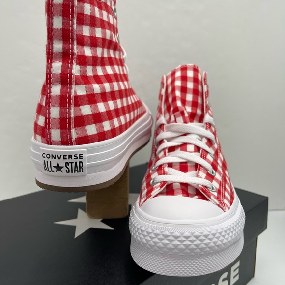 Converse WMNS Checkered High-Top
CTAS EVA LIFT HI
VINTAGE WHITE/RED Sneakers - Picture 5 of 16